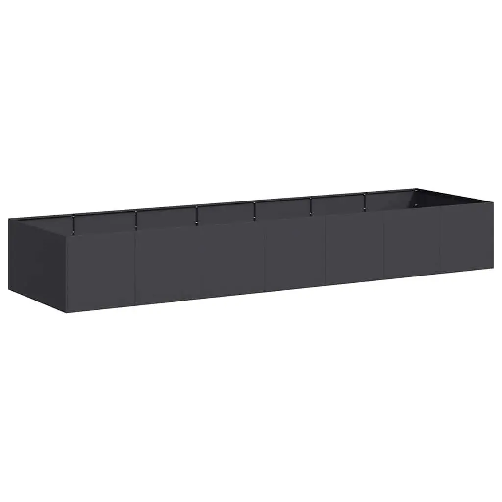 Steel Raised Planter Box 280x80x40cm for Garden