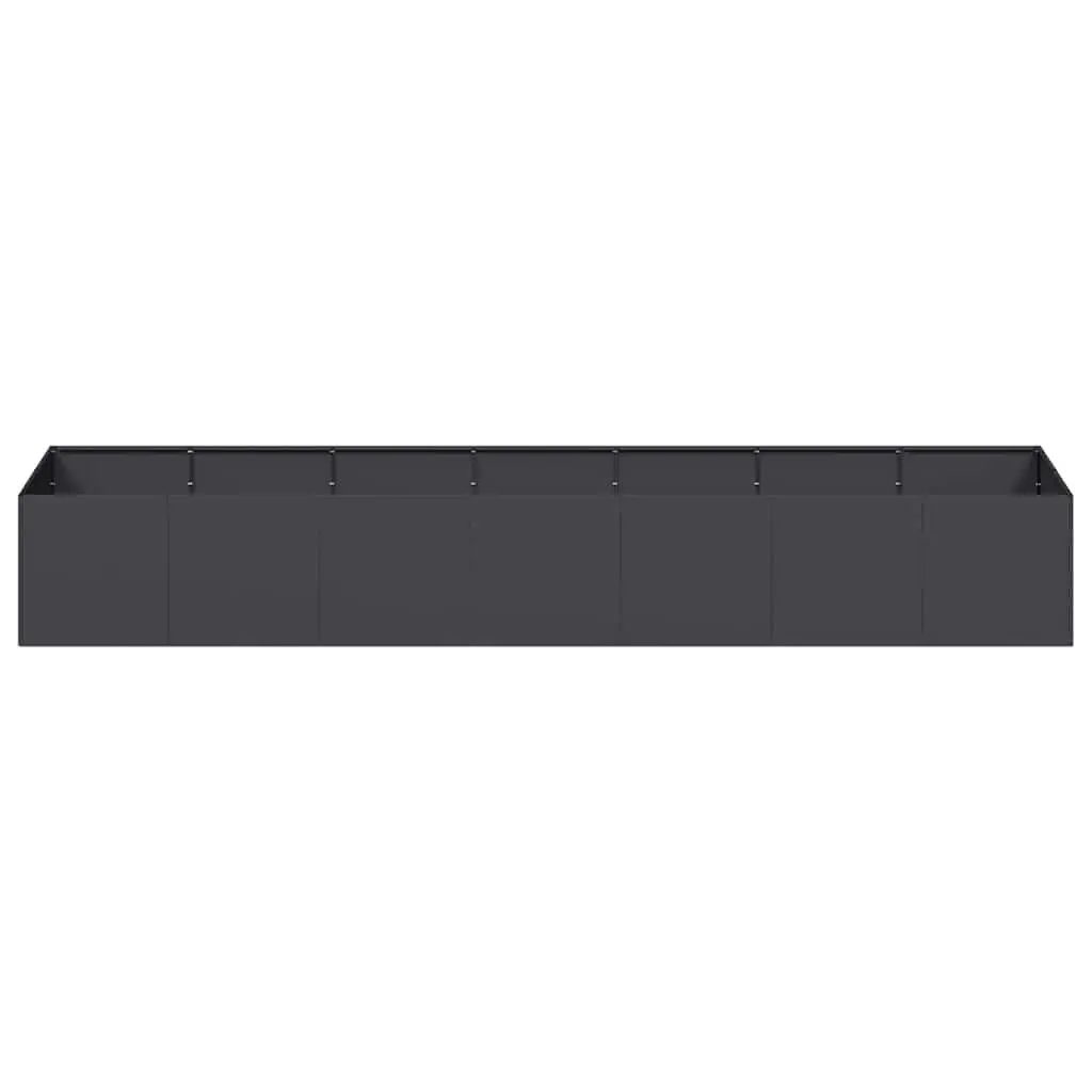 Steel Raised Planter Box 280x80x40cm for Garden