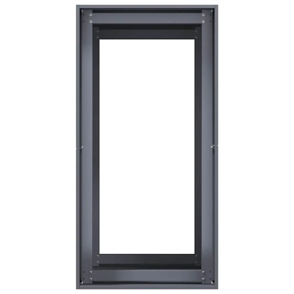 Raised Garden Planter Box Steel 40x80x80cm Anthracite