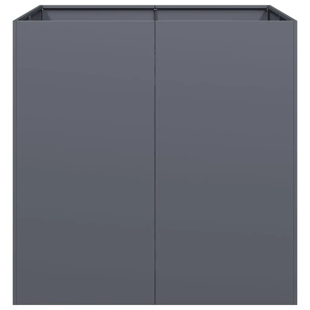 Steel Planter Box Cold-Rolled Steel 80x80x80 cm Anthracite