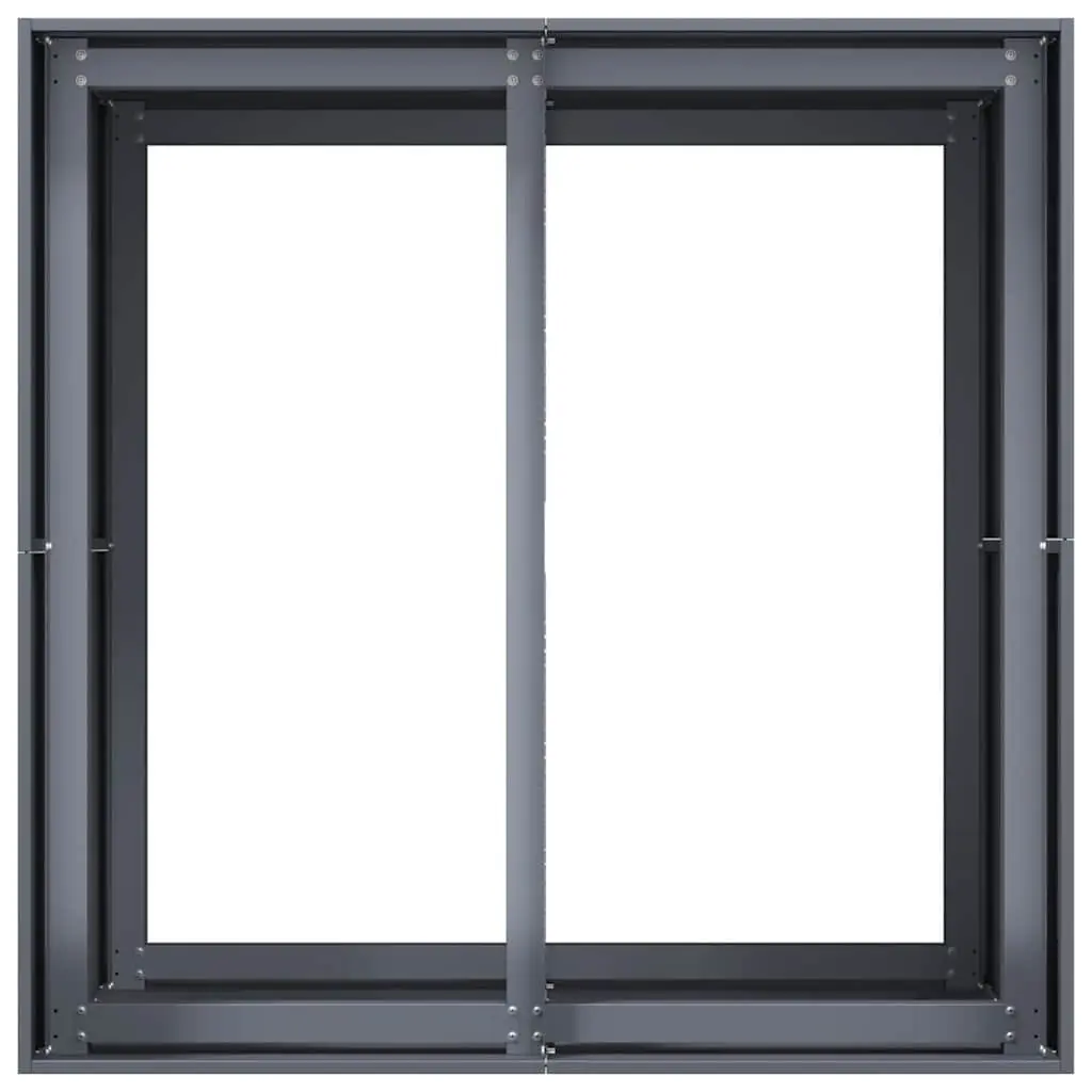 Steel Planter Box Cold-Rolled Steel 80x80x80 cm Anthracite