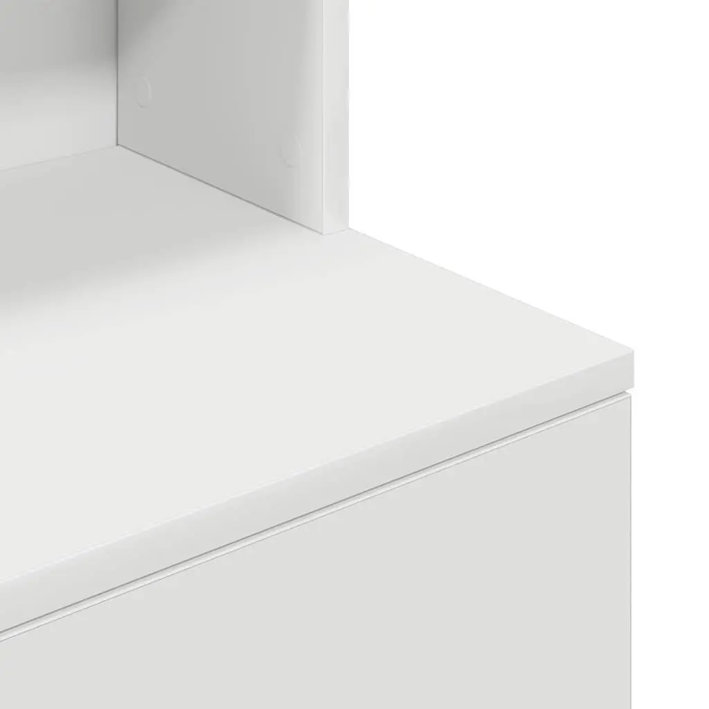Engineered Wood Bedside Cabinet with Ample Storage