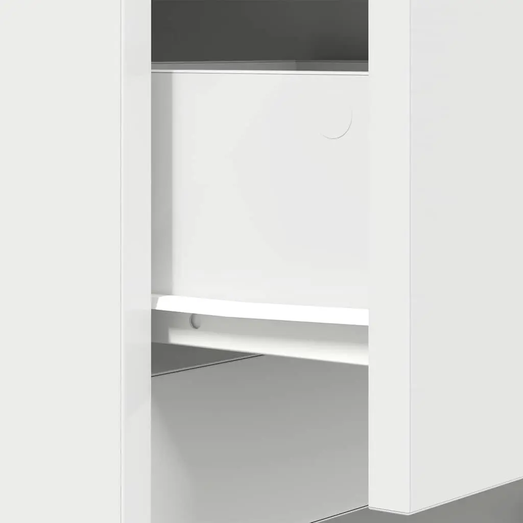 Engineered Wood Bedside Cabinet with Ample Storage