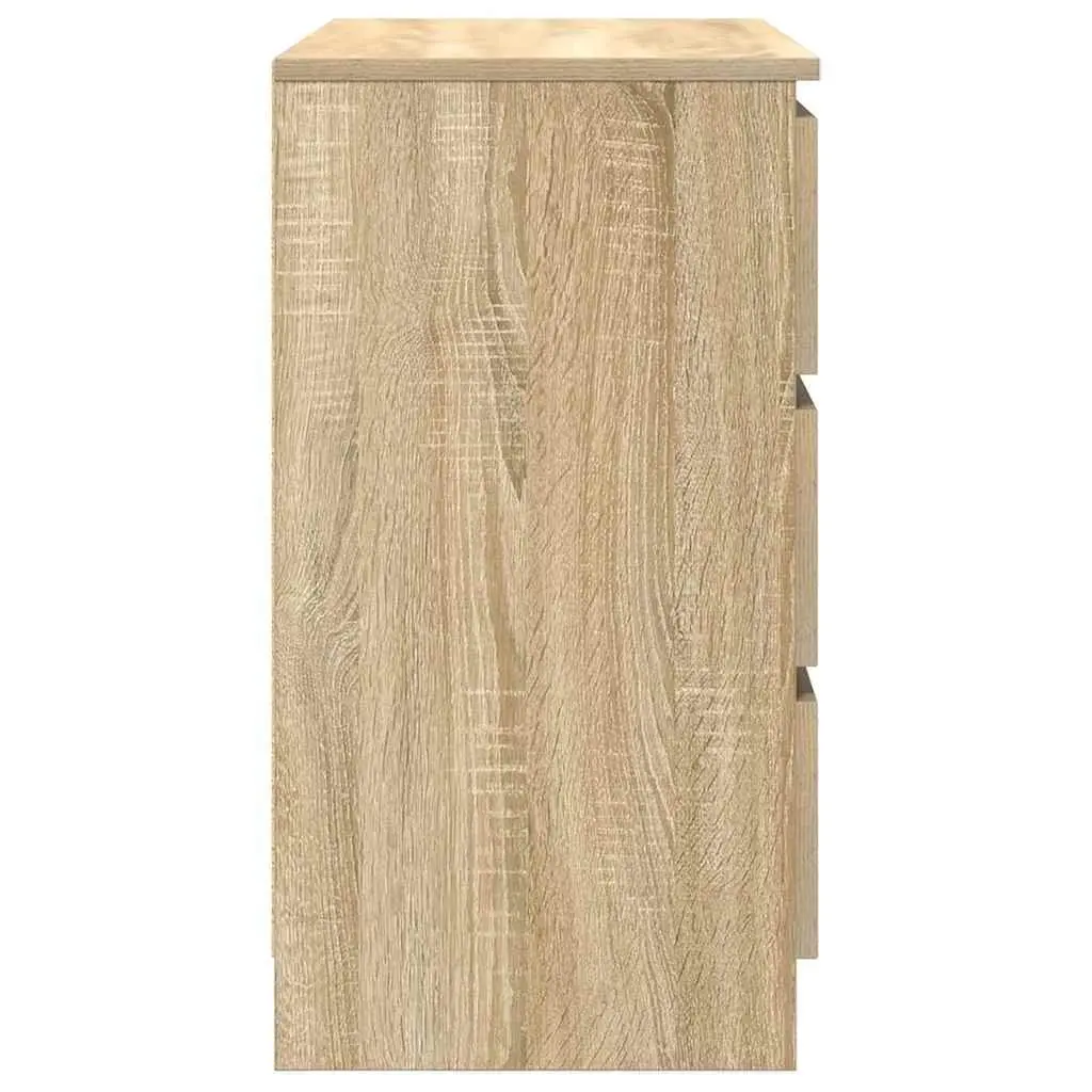 Brown Engineered Wood Sideboard with Ample Storage