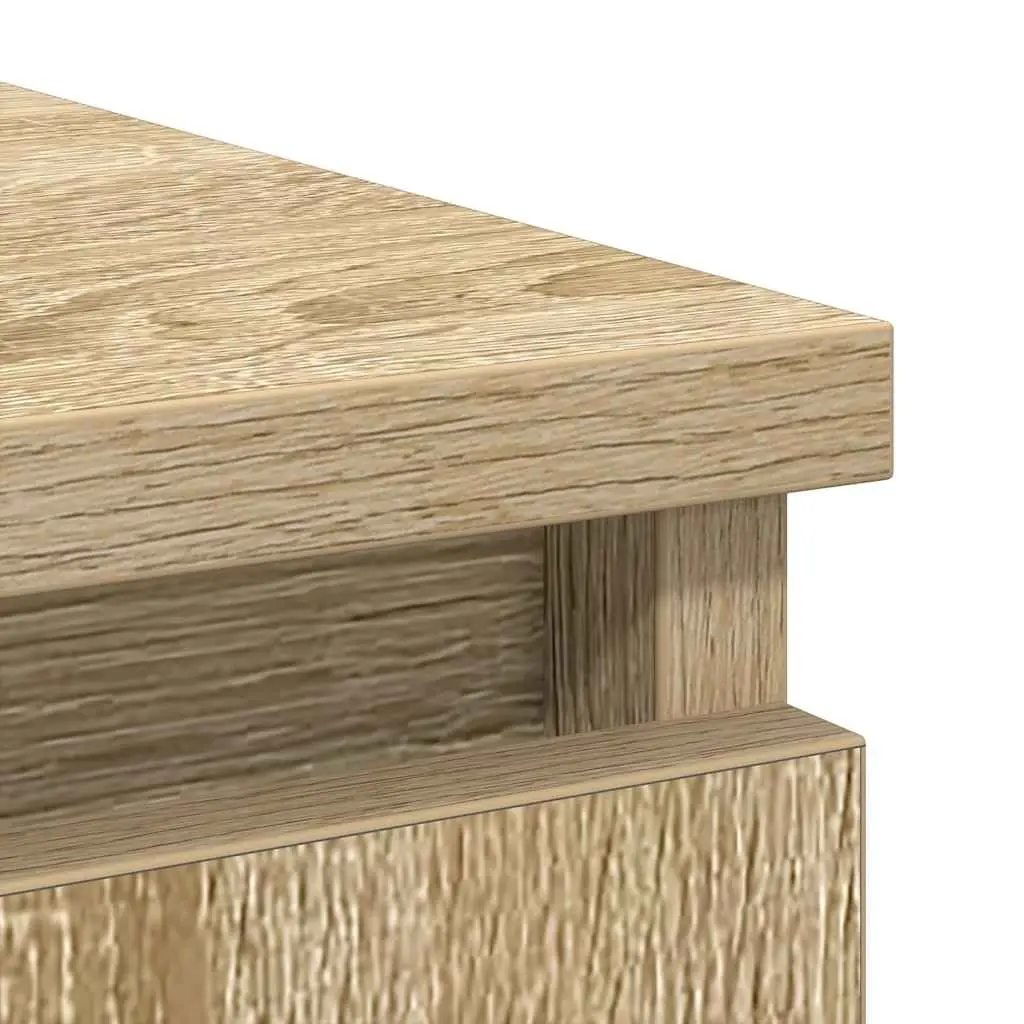 Brown Engineered Wood Sideboard with Ample Storage