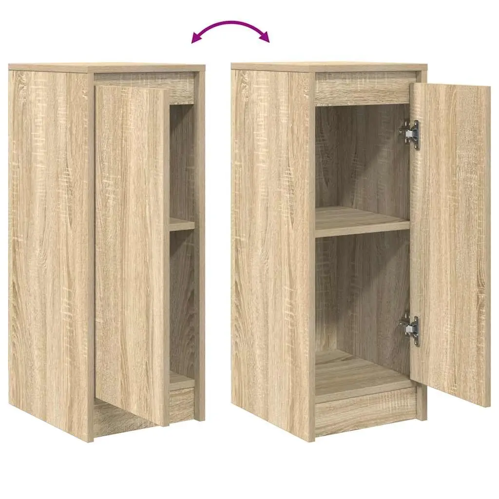 Brown Sideboard Storage Cabinet with Flexible Installation