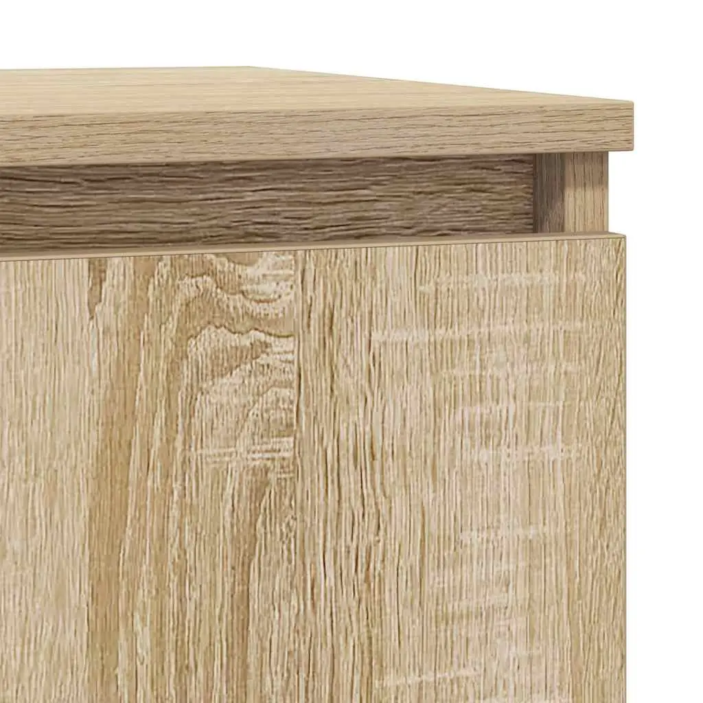 Brown Sideboard Storage Cabinet with Flexible Installation