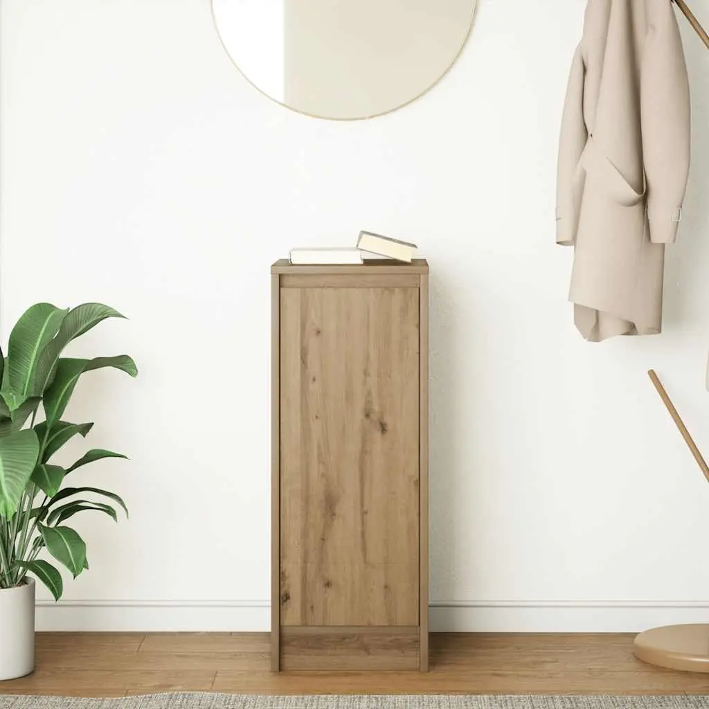 Brown Engineered Wood Sideboard Storage Cabinet