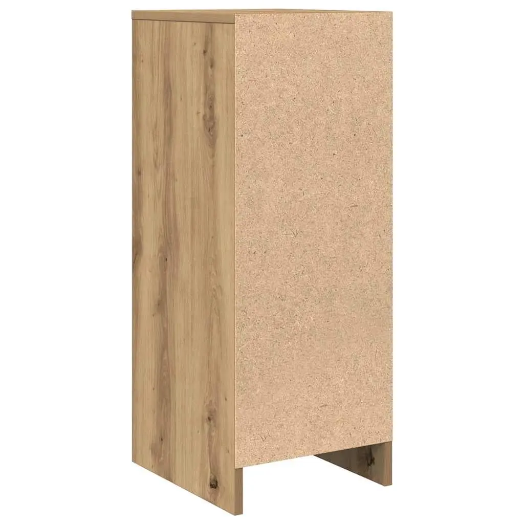 Brown Engineered Wood Sideboard Storage Cabinet