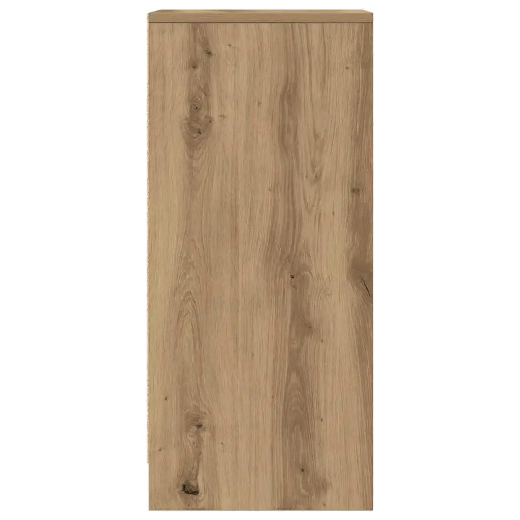 Brown Engineered Wood Sideboard Storage Cabinet