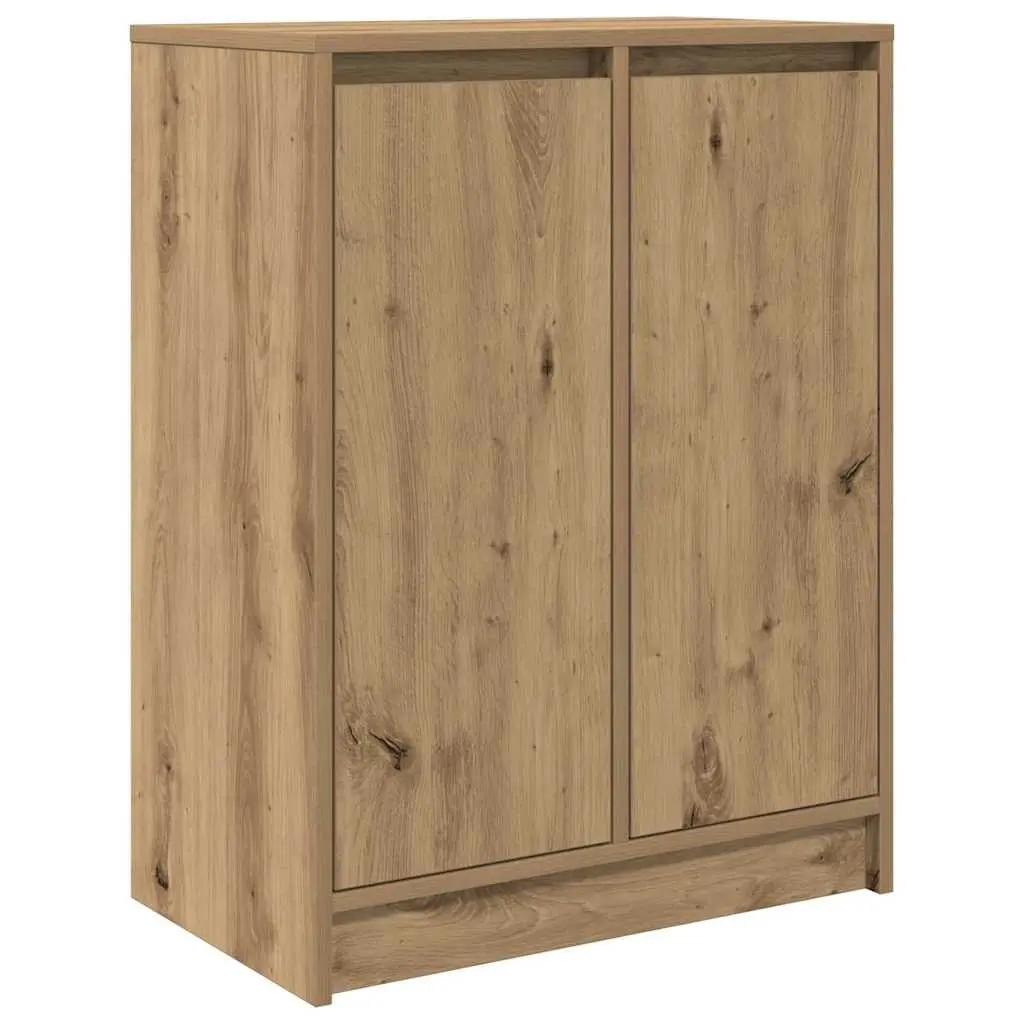 Brown Engineered Wood Sideboard for Storage