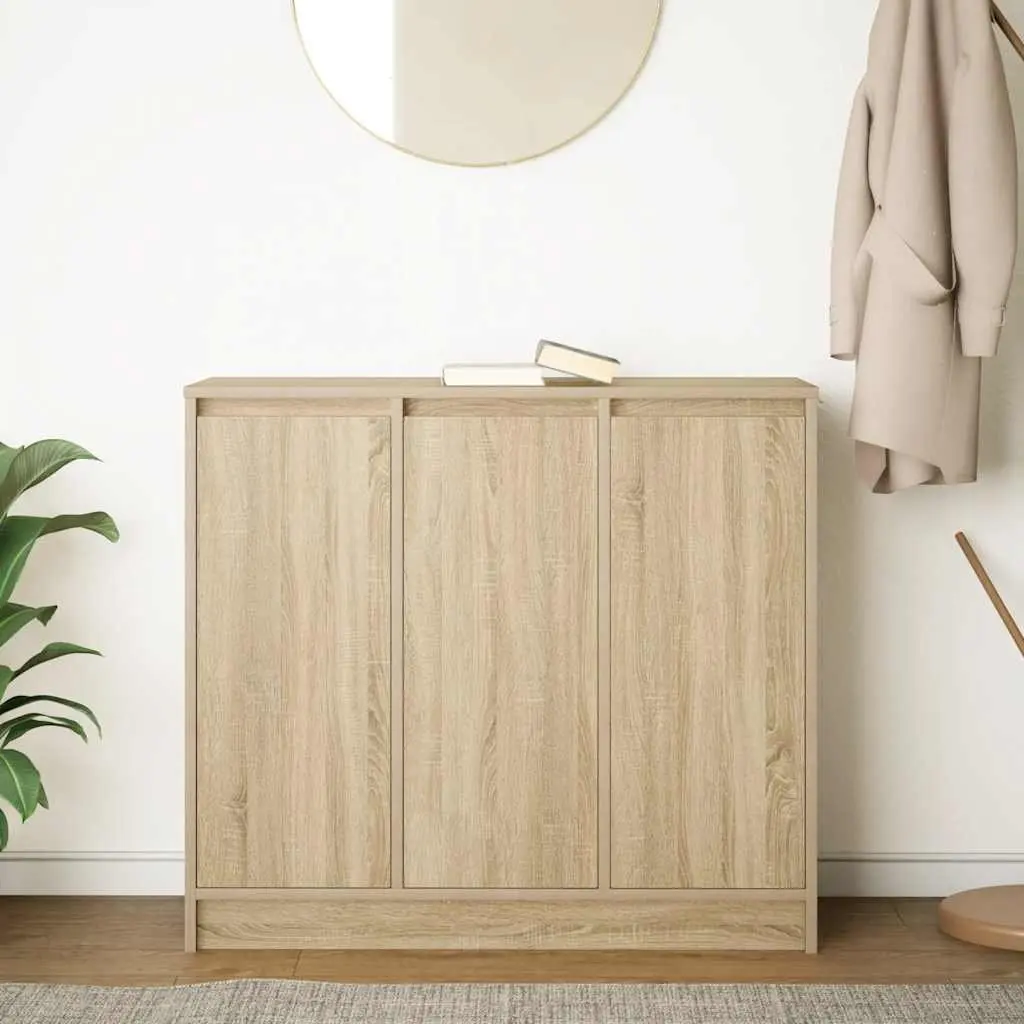 Sideboard Engineered Wood 85x34x76 cm Sonoma Oak Brown
