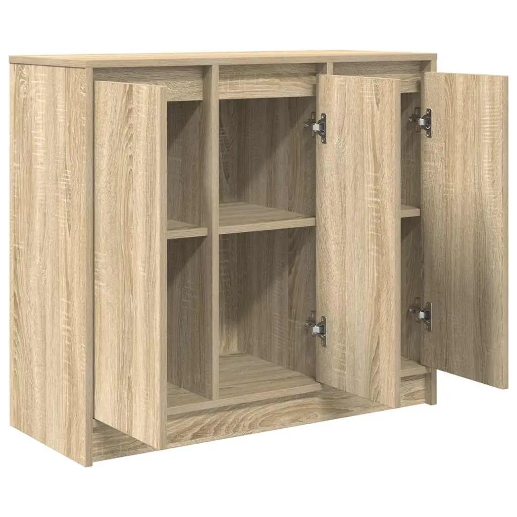 Sideboard Engineered Wood 85x34x76 cm Sonoma Oak Brown