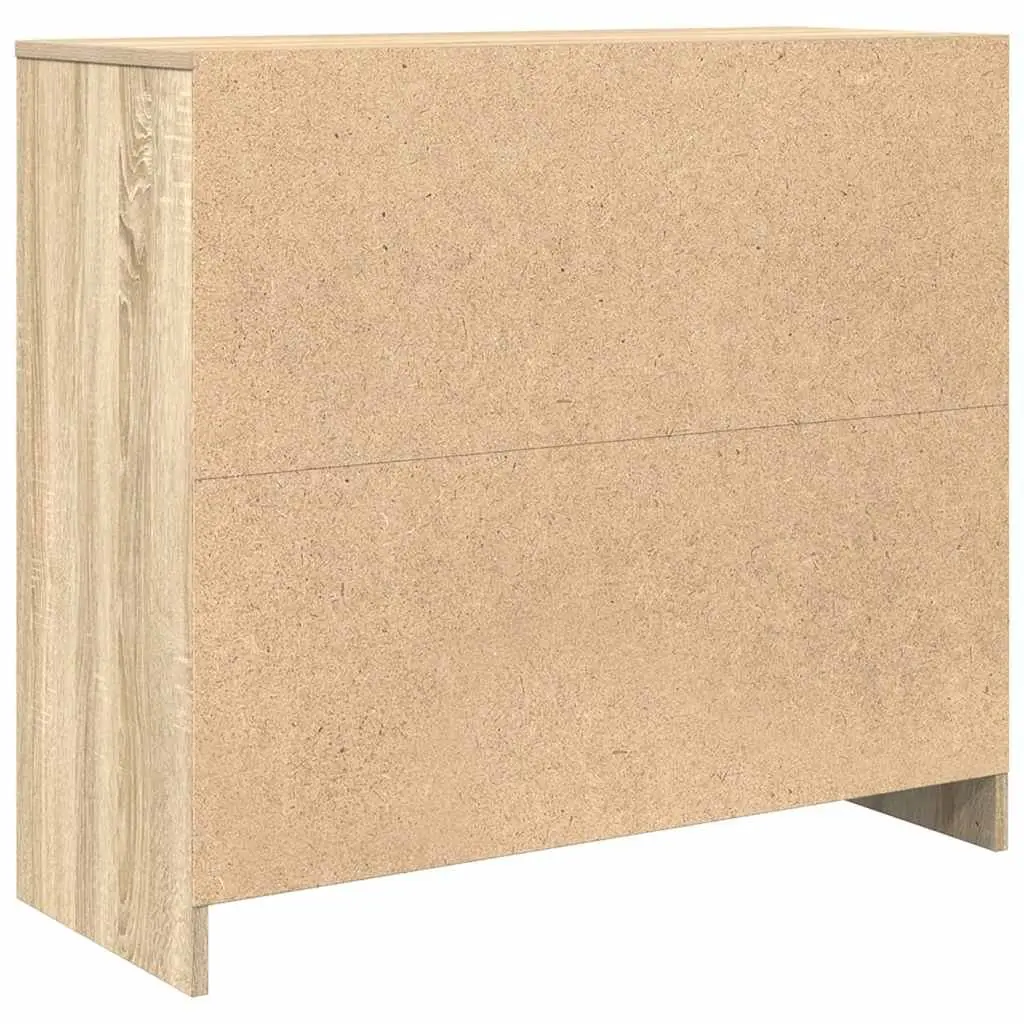 Sideboard Engineered Wood 85x34x76 cm Sonoma Oak Brown