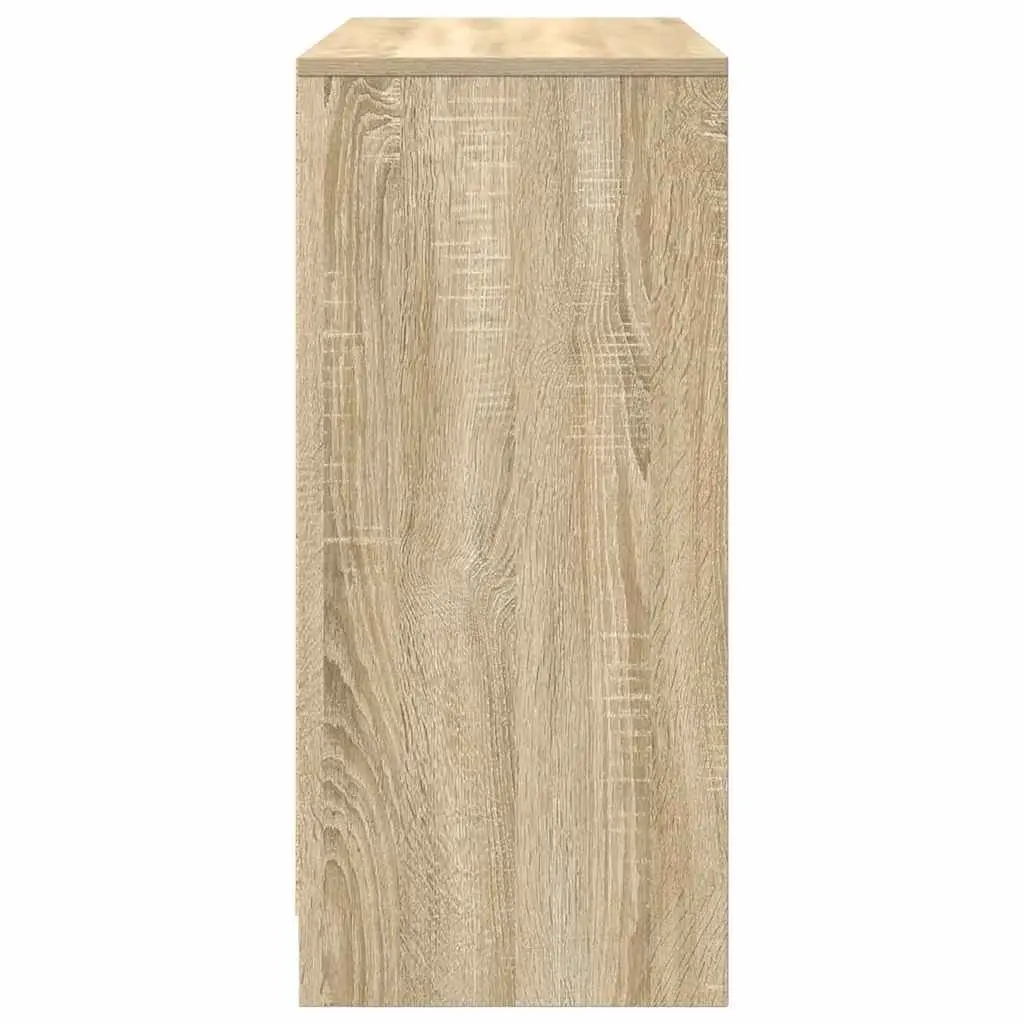 Sideboard Engineered Wood 85x34x76 cm Sonoma Oak Brown