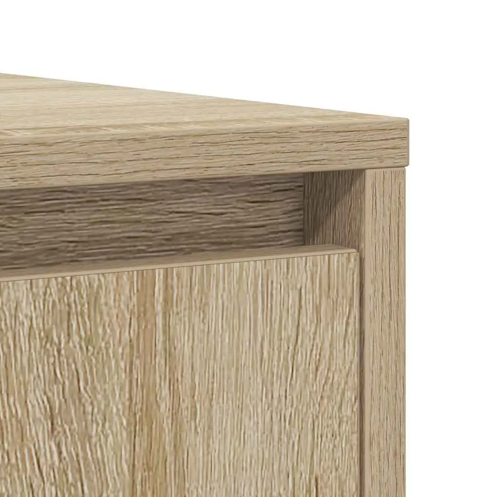 Sideboard Engineered Wood 85x34x76 cm Sonoma Oak Brown