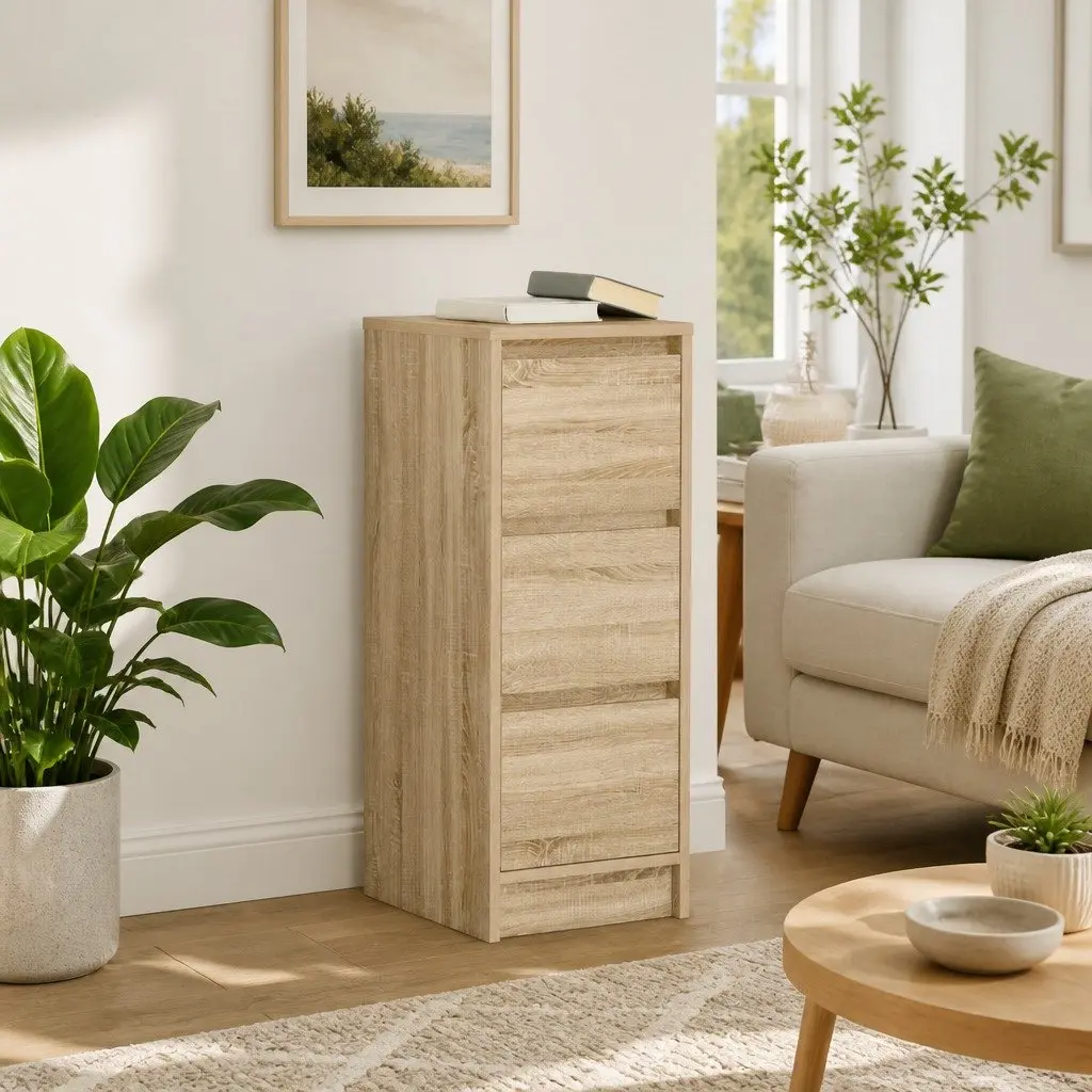 Sideboard Engineered Wood 29.5x34x76 cm Brown