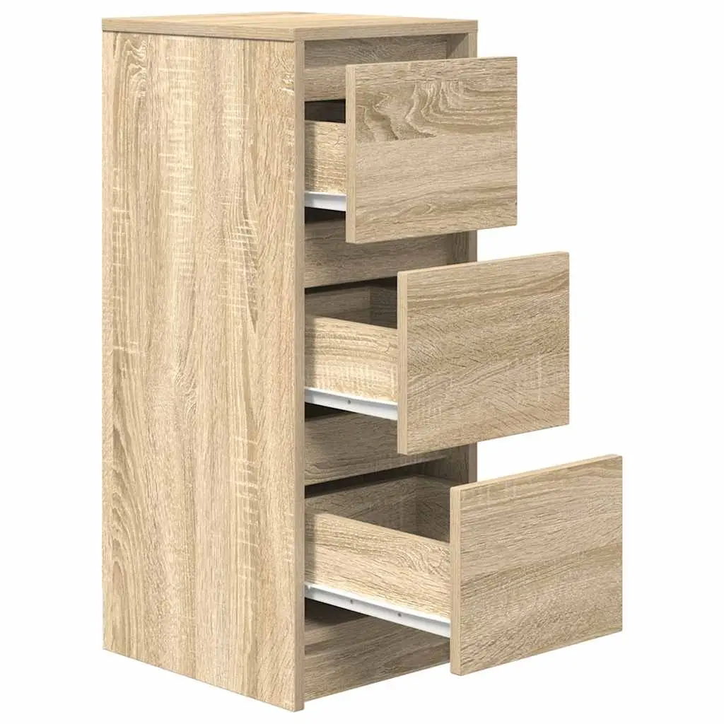 Sideboard Engineered Wood 29.5x34x76 cm Brown