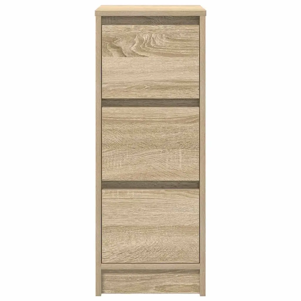 Sideboard Engineered Wood 29.5x34x76 cm Brown