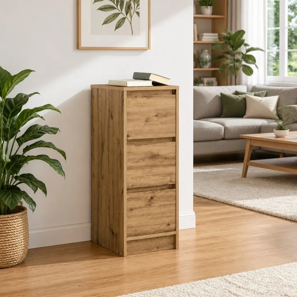 Brown Storage Cabinet for Dining and More