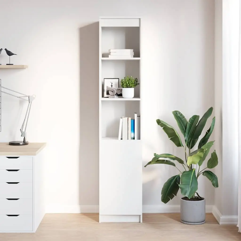 Highboard Storage Cabinet in White