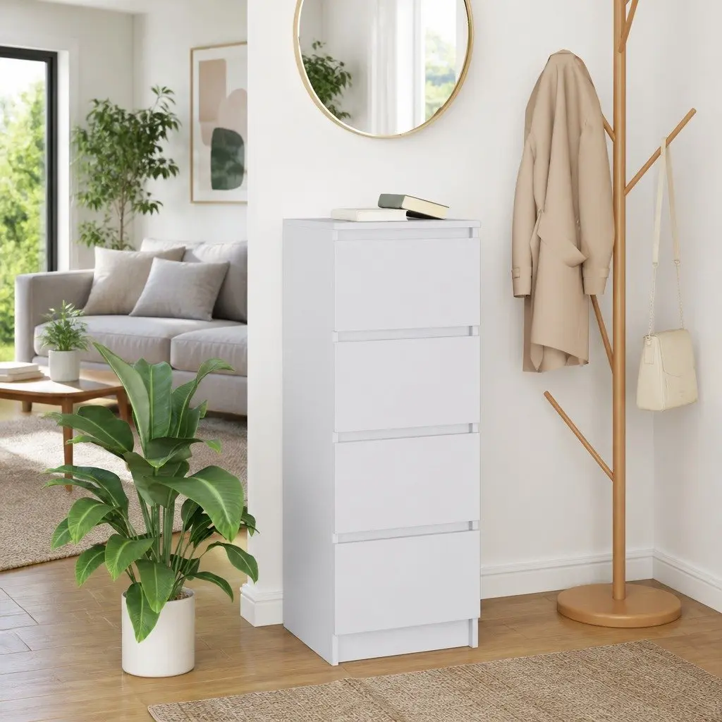 White Sideboard Storage Cabinet for Organising