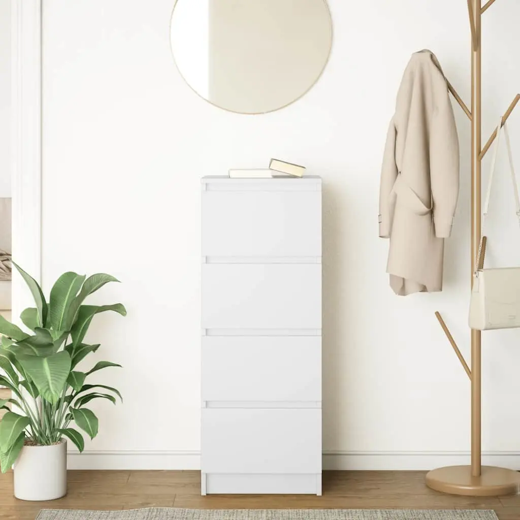 White Sideboard Storage Cabinet for Organising