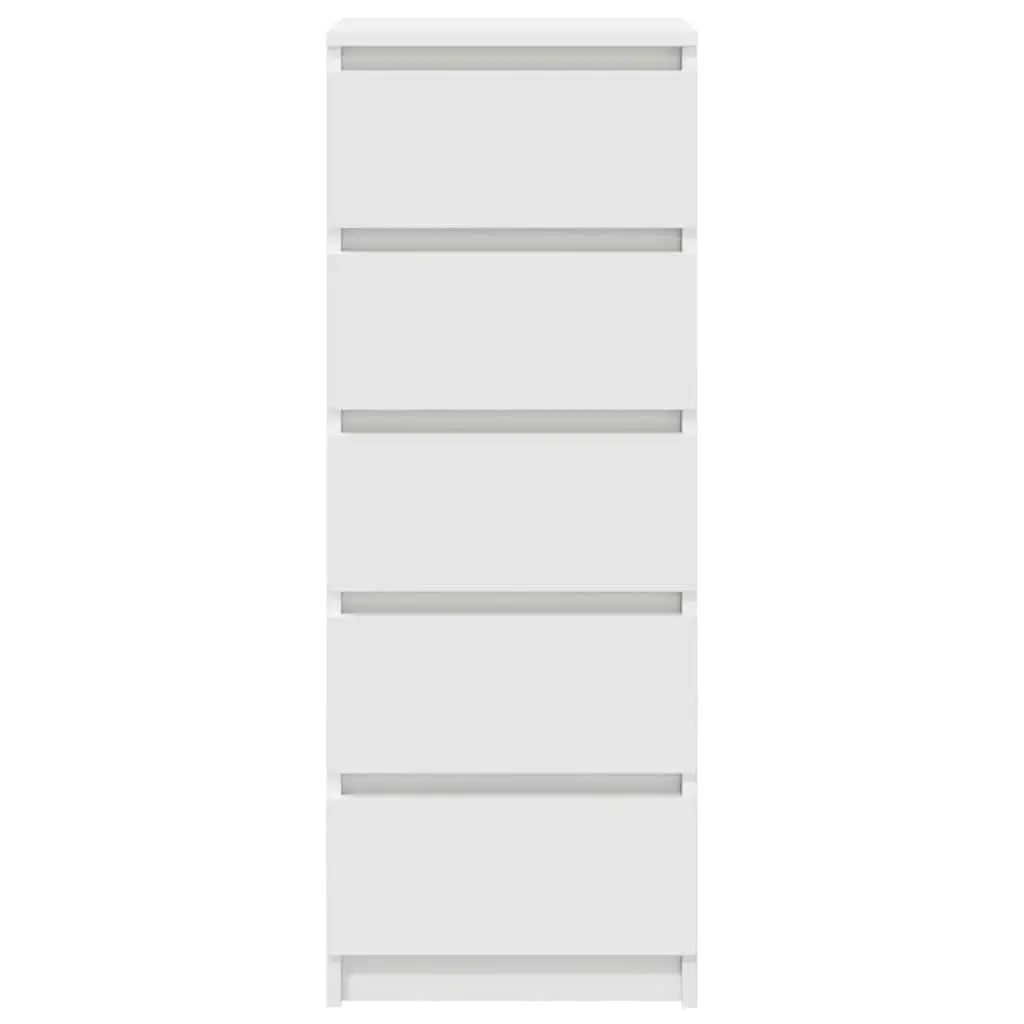 White Sideboard with Drawers for Smart Storage