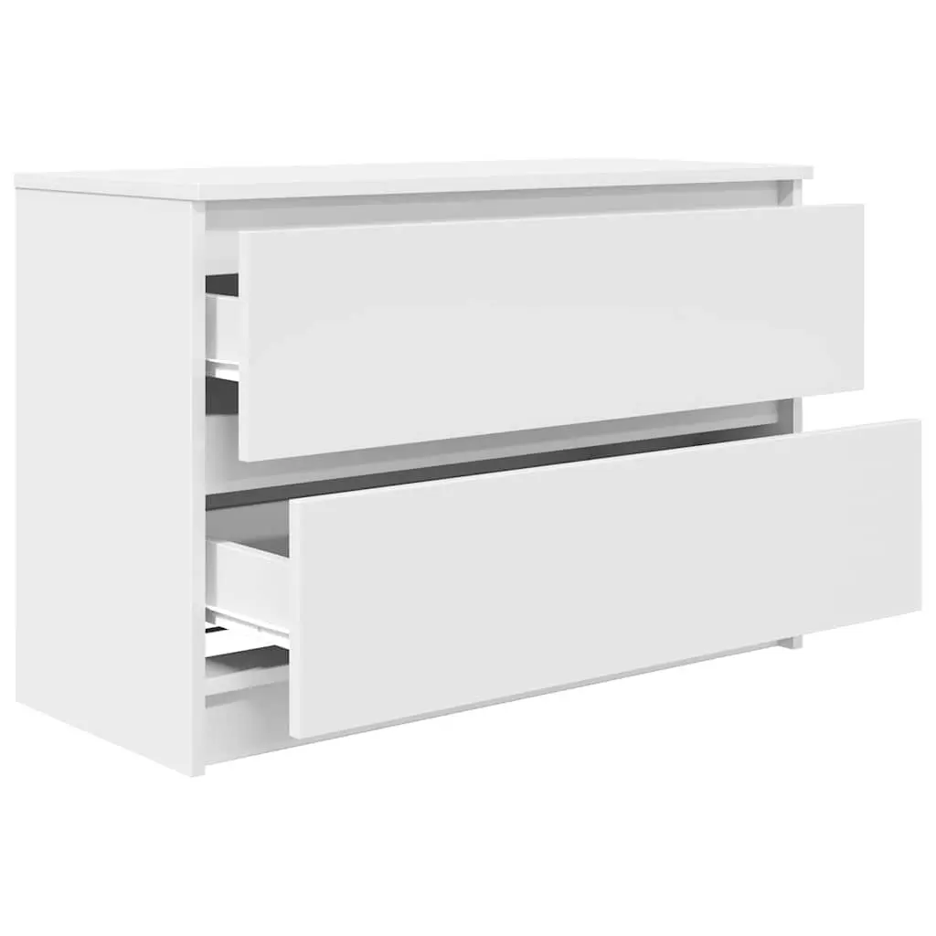 White TV Cabinet with Ample Storage Space