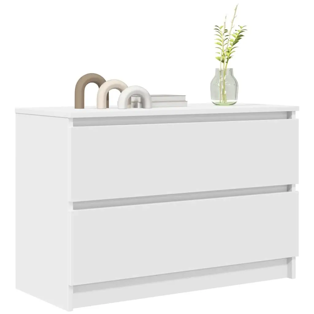 White TV Cabinet with Ample Storage Space
