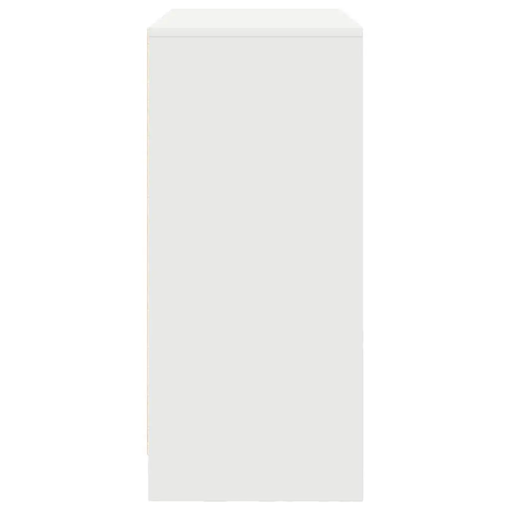Sideboard Engineered Wood 70.5W x 34D x 74.5H cm White Storage Cabinet