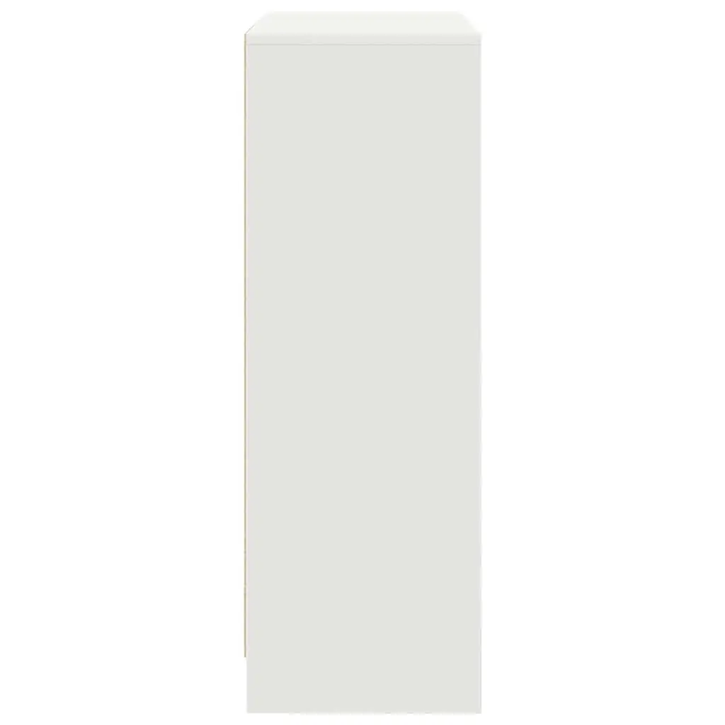 White Sideboard Buffet Cabinet with Storage