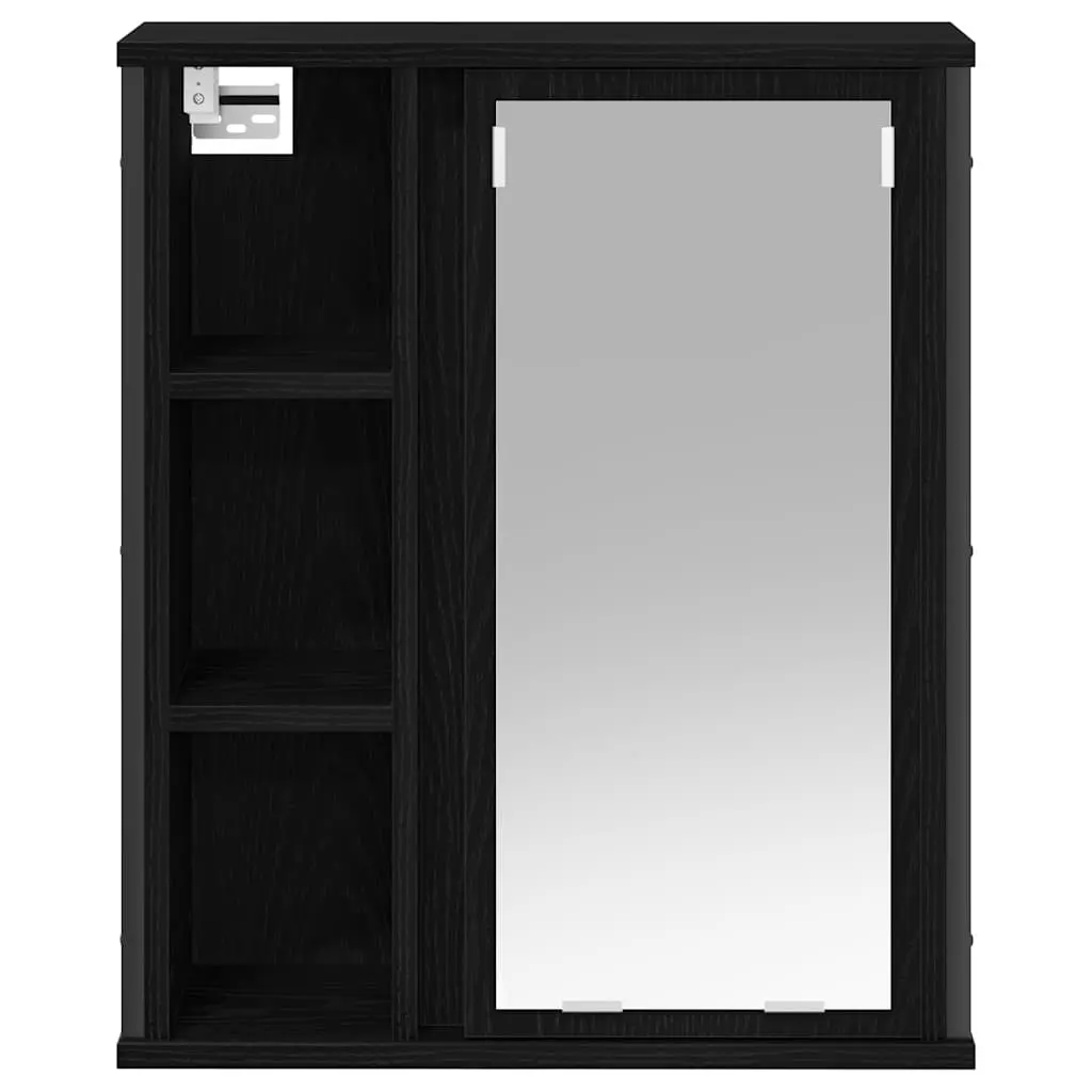 Bathroom Wall Cabinet with Integrated Mirror