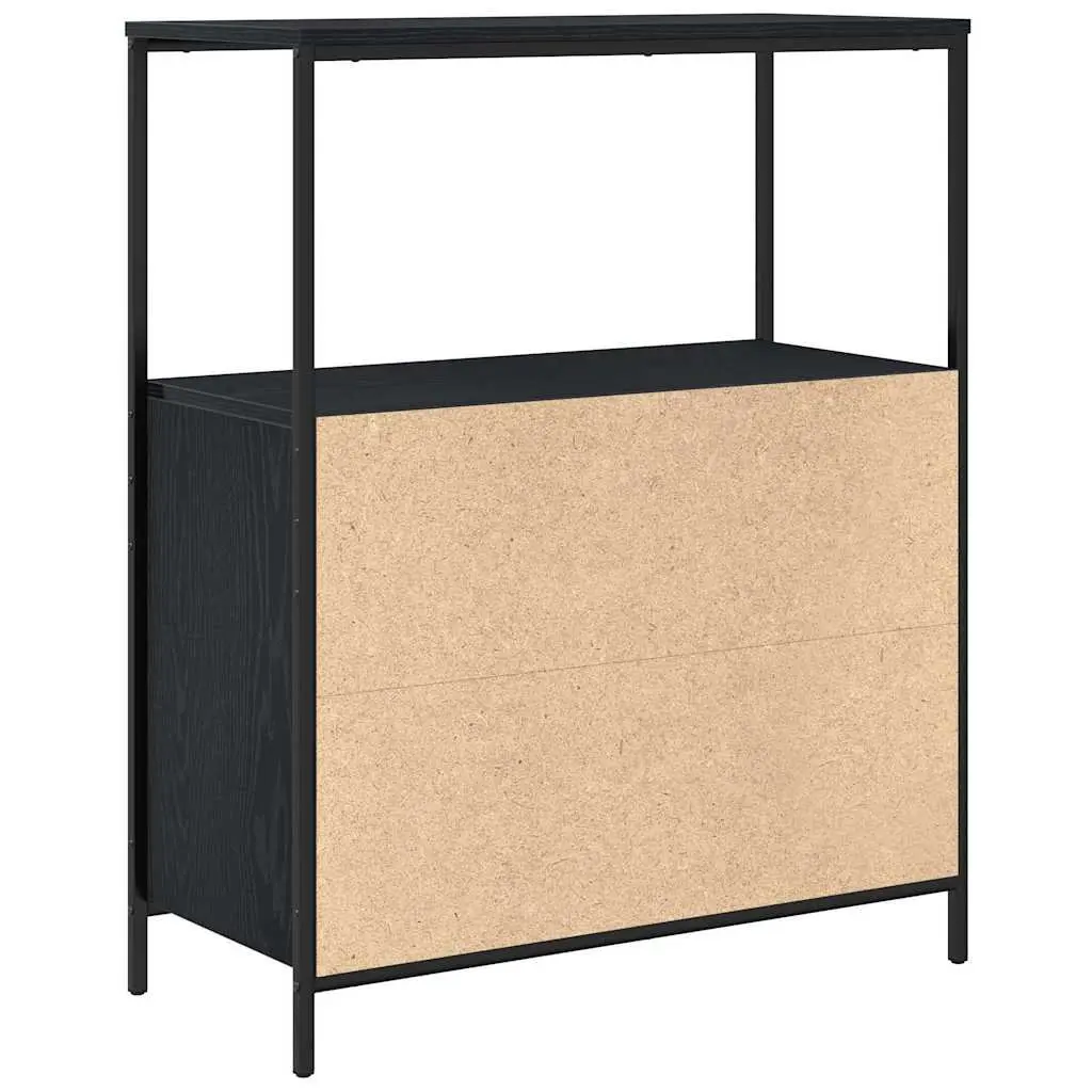 Bathroom Cabinet Engineered Wood 76.5W x 35D x 95H cm Black Oak