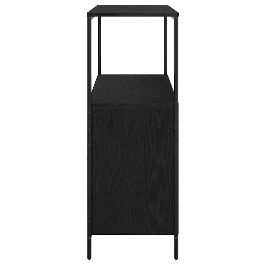 Bathroom Cabinet Engineered Wood 76.5W x 35D x 95H cm Black Oak