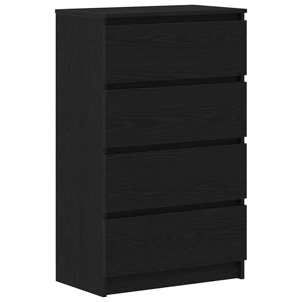 Sideboard Engineered Wood 60x35x98.5cm Black Oak