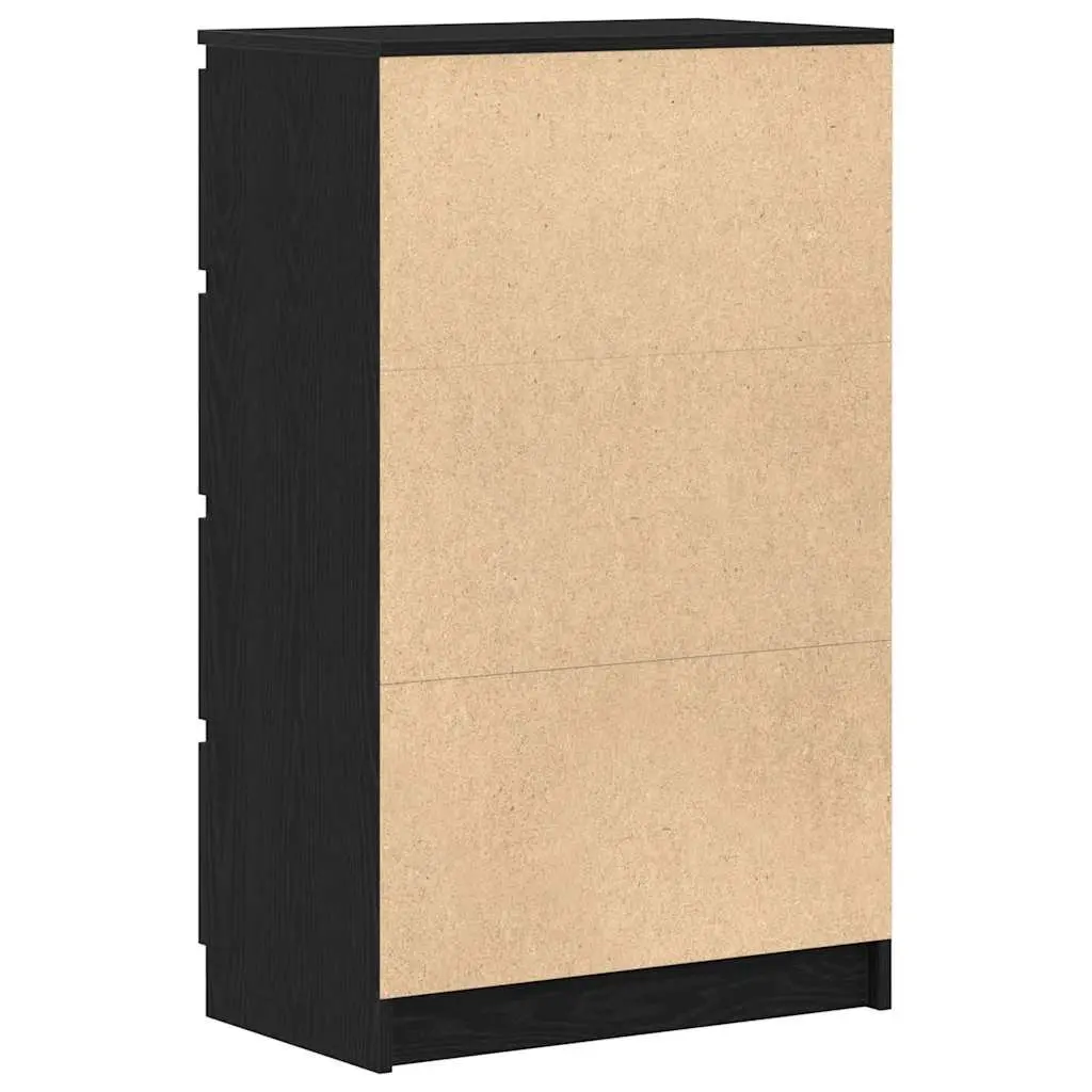 Sideboard Engineered Wood 60x35x98.5cm Black Oak