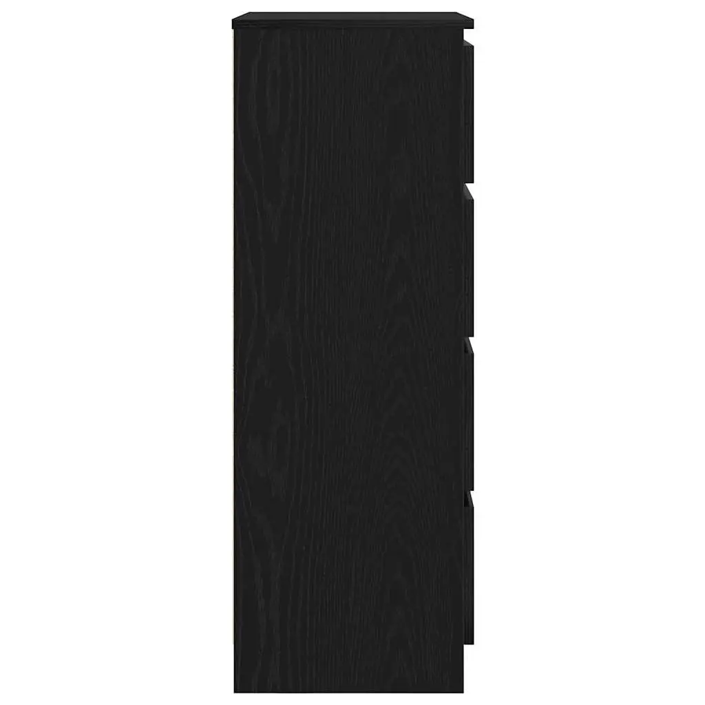 Sideboard Engineered Wood 60x35x98.5cm Black Oak