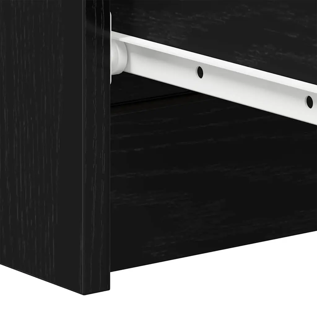 Sideboard Engineered Wood 60x35x98.5cm Black Oak
