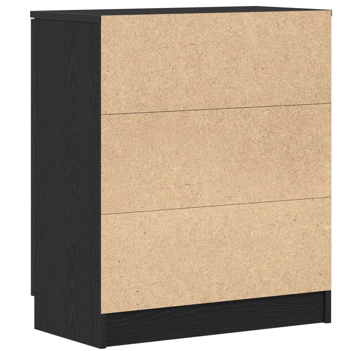 Sideboard Engineered Wood 60x30x70cm Black