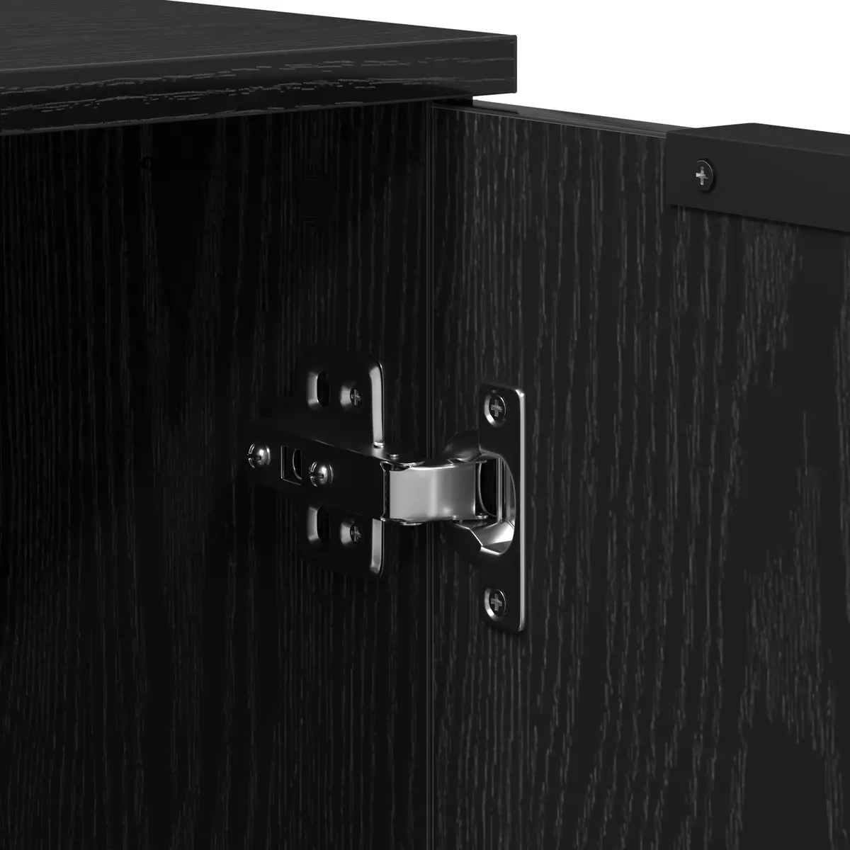 Sideboard Engineered Wood 60x30x70cm Black