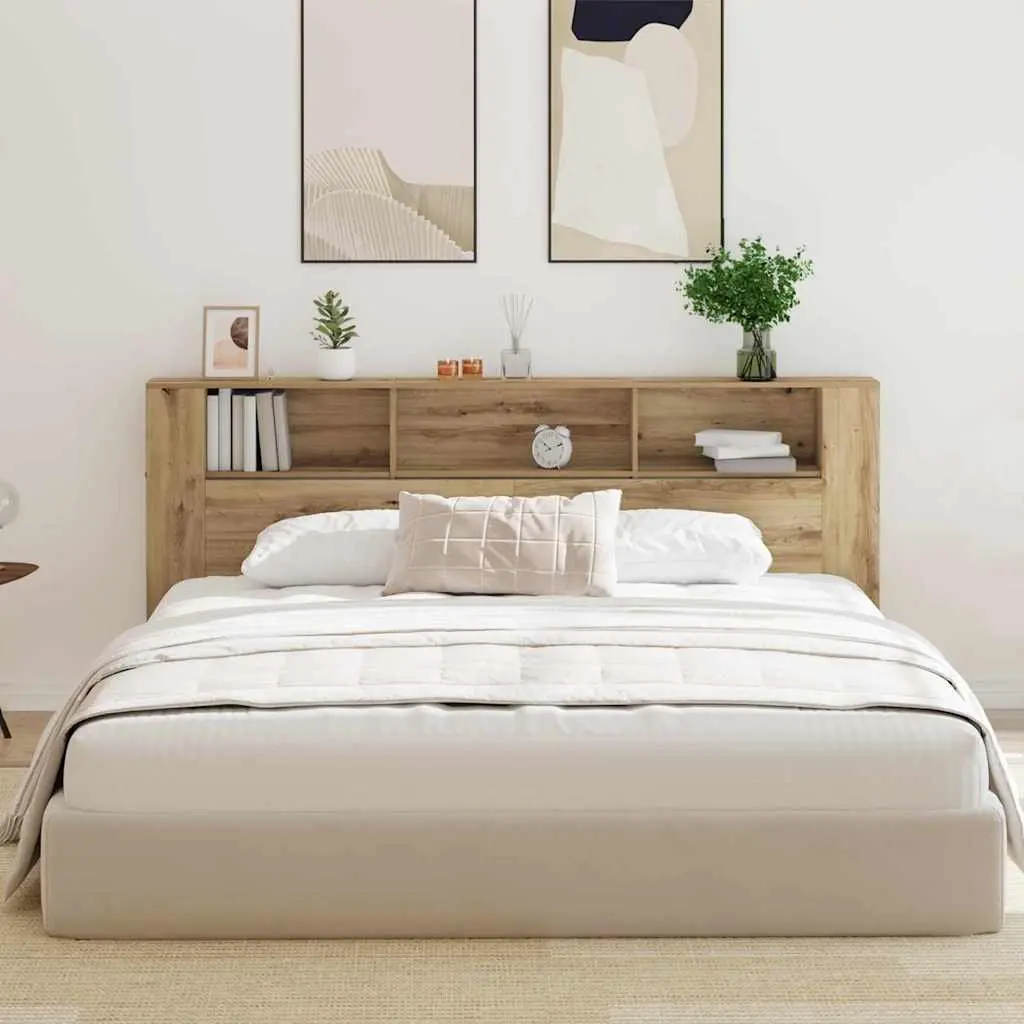 Wall-Mounted Headboard Cabinet for Modern Bedrooms