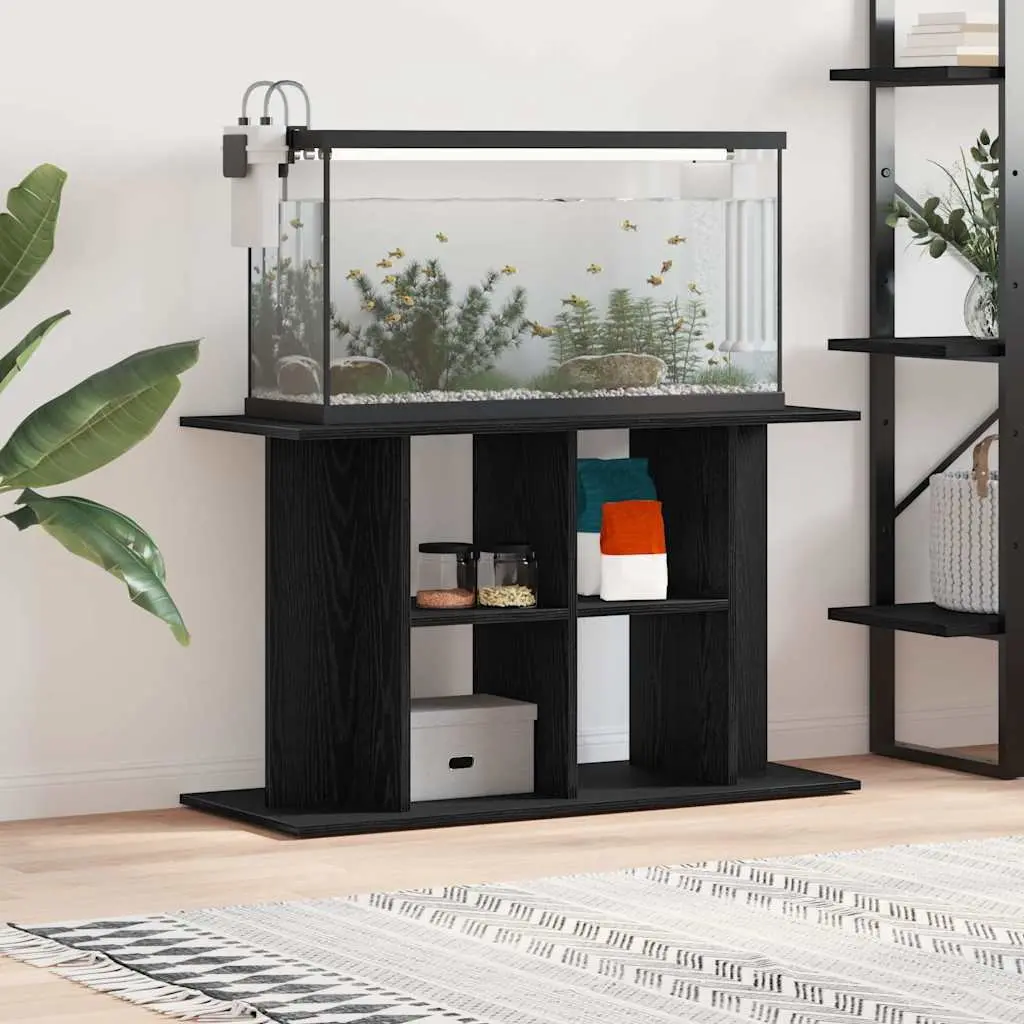 Black Aquarium Stand for Fish Tanks