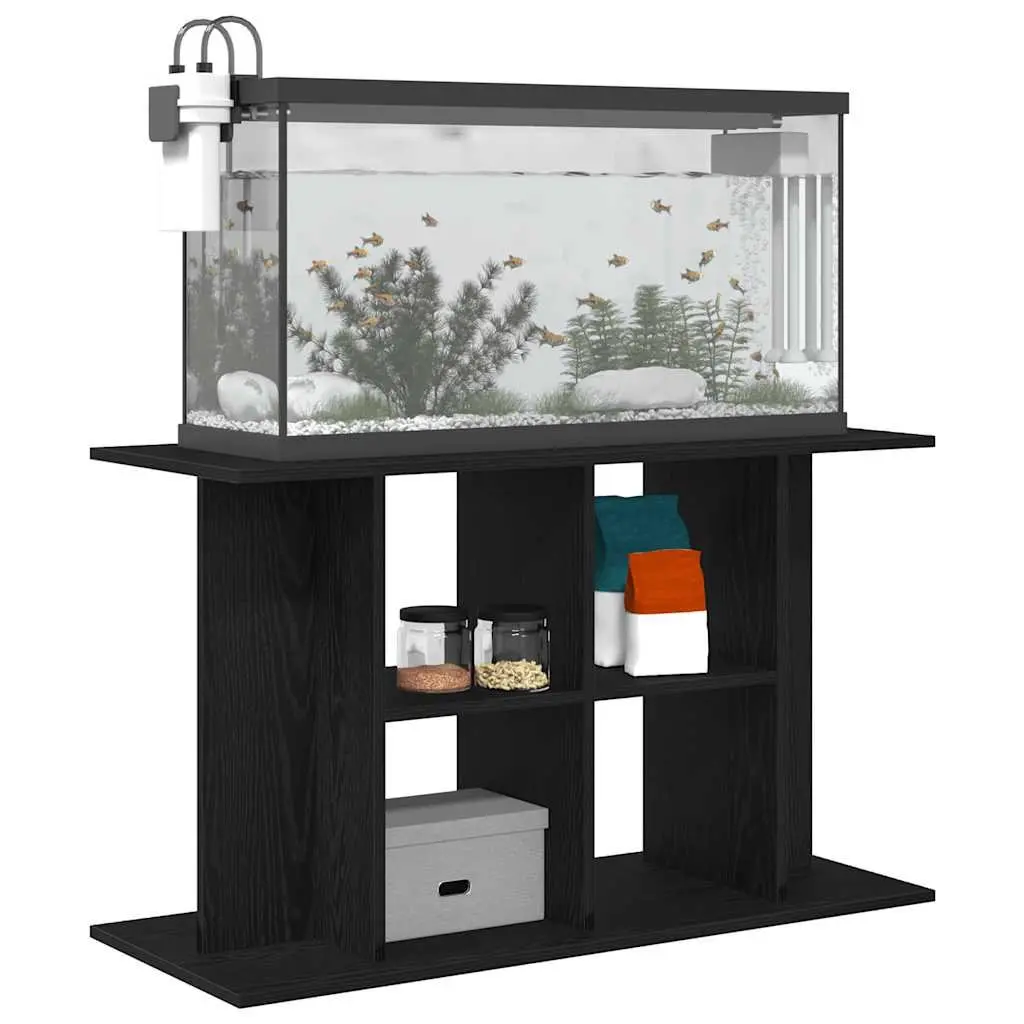 Black Aquarium Stand for Fish Tanks