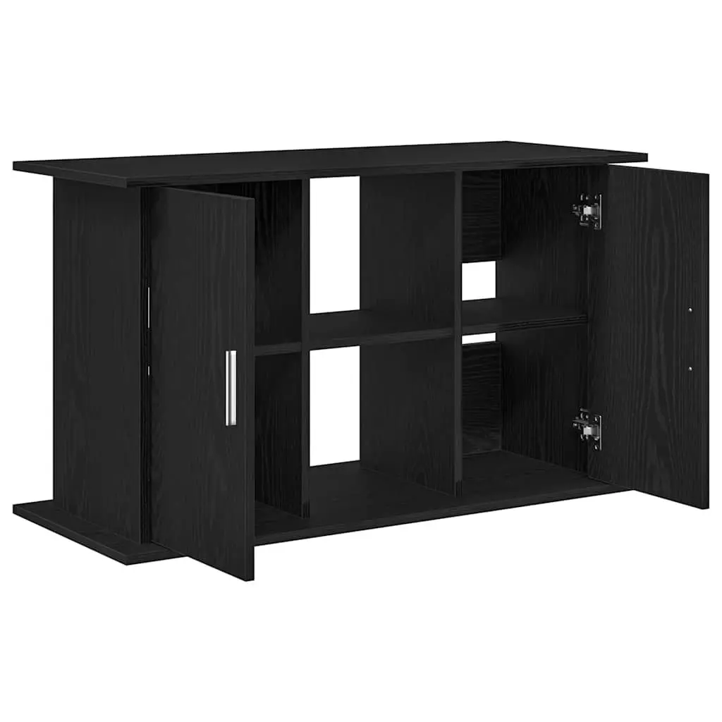 Aquarium Stand Engineered Wood 101 x 41 x 58 cm Black Oak