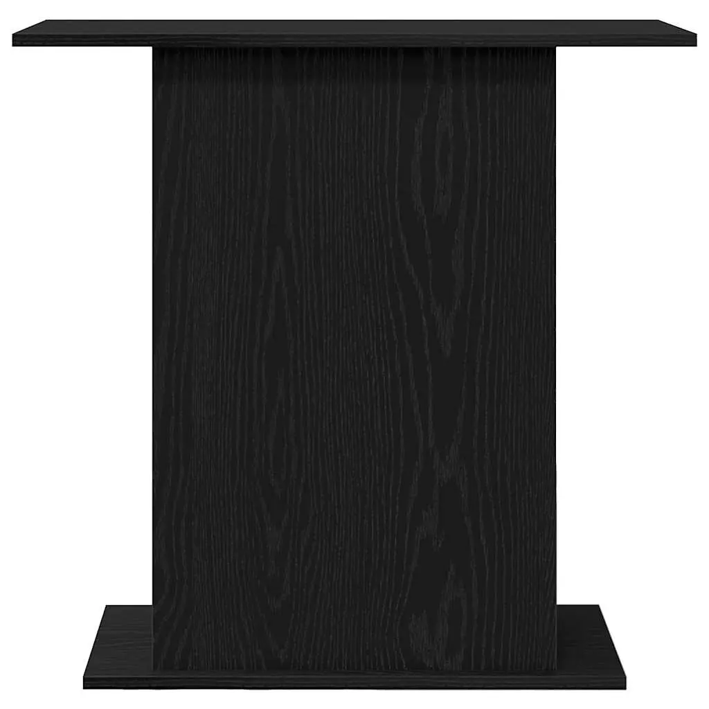 Engineered Black Oak Aquarium Stand for Fish Tanks