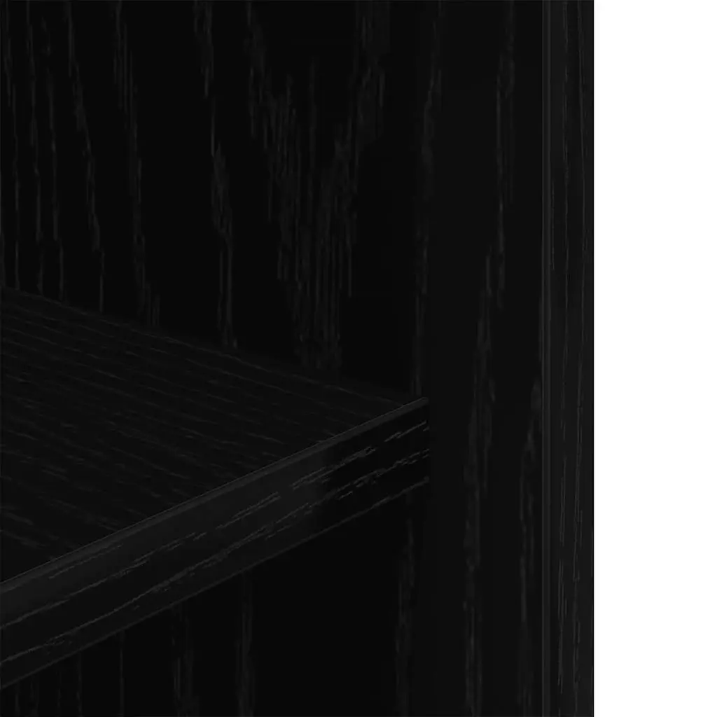 Engineered Black Oak Aquarium Stand for Fish Tanks