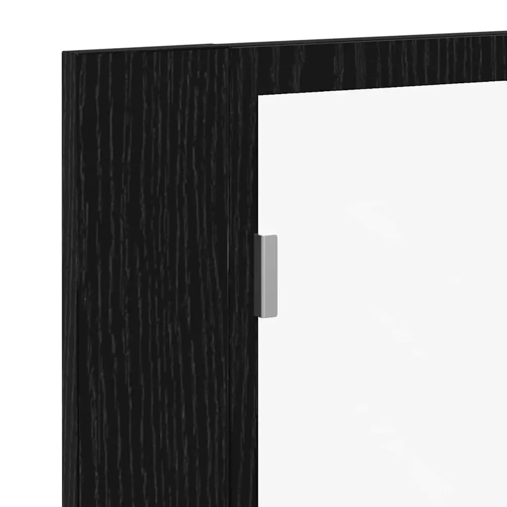 Wall-Mounted Bathroom Mirror Cabinet with LED Lighting