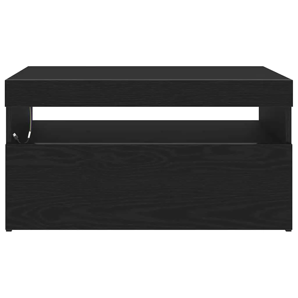 TV Cabinet Engineered Wood 75x35x40cm Black