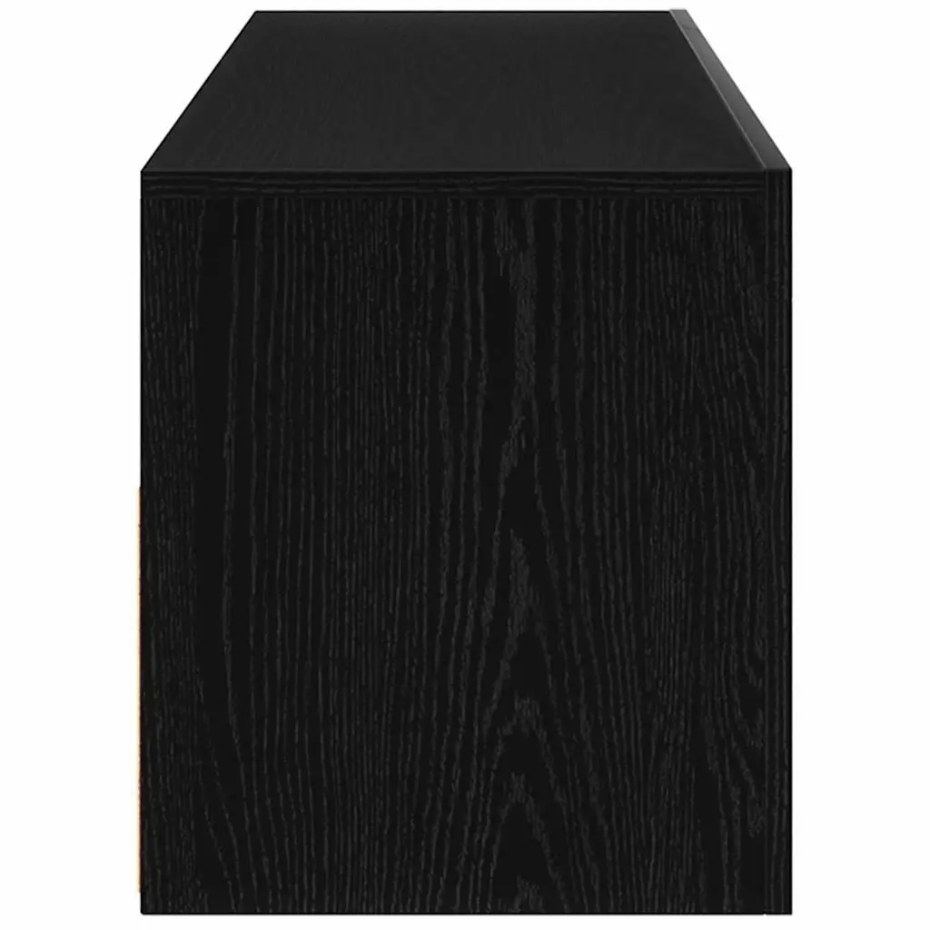 TV Cabinet Engineered Wood 75x35x40cm Black